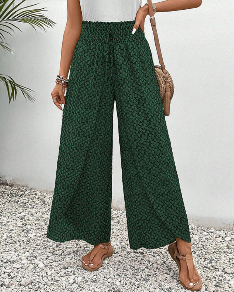 Evelyn™ | Flowy Wide-Leg Trousers