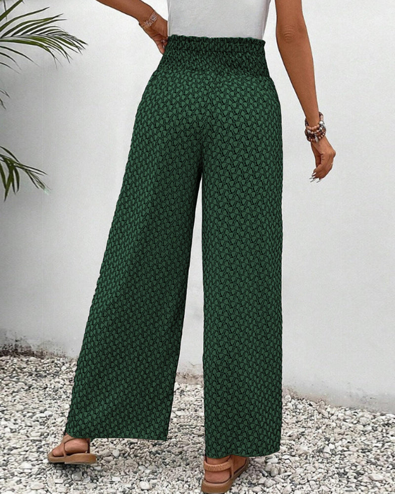 Evelyn™ | Flowy Wide-Leg Trousers