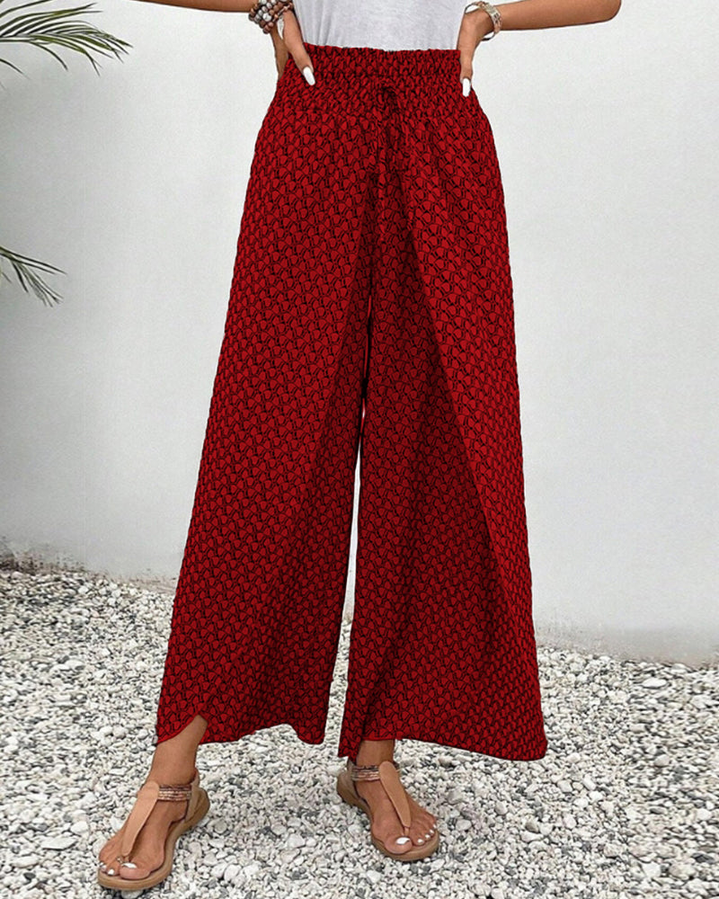 Evelyn™ | Flowy Wide-Leg Trousers