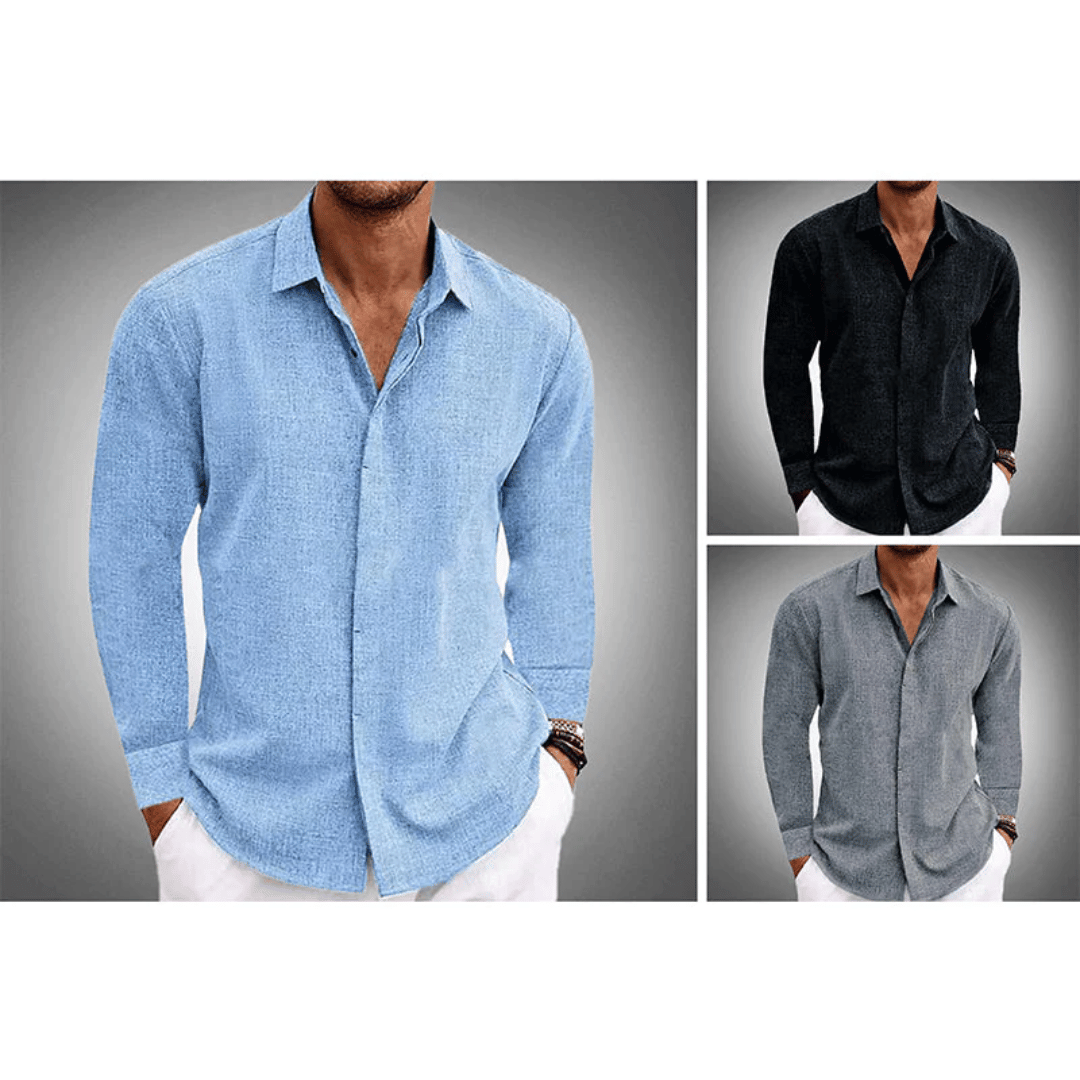 Jude™ | Classic Linen Shirt