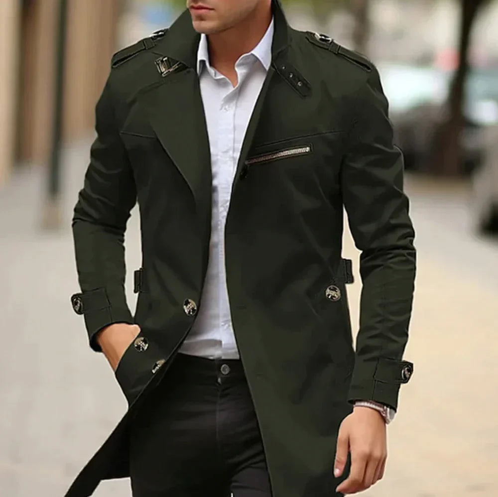 Lucas™ | Stylish Trench Coat for Men