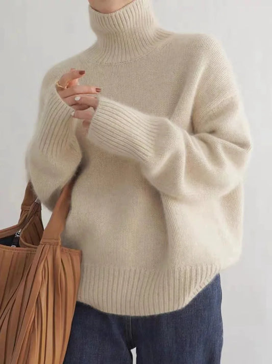 Ruth™ | Turtleneck Cashmere Sweater