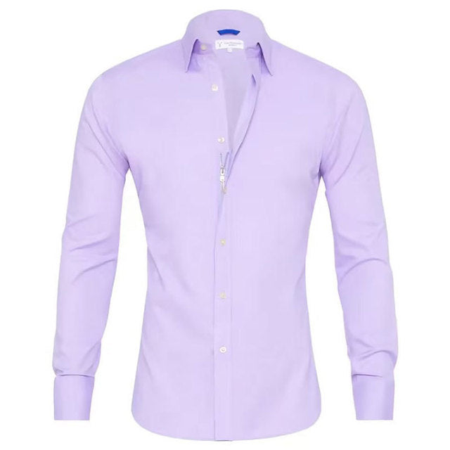 Liam MuscleFit - Oxford Shirt with Zipper