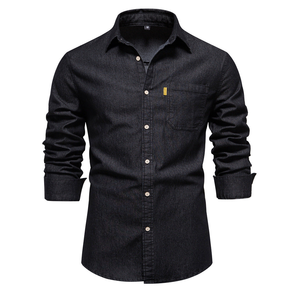 Jens Denim Shirt - Timeless Charm and Modern Comfort