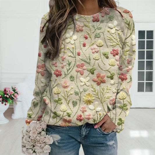 Ariana™ | Floral Sweater