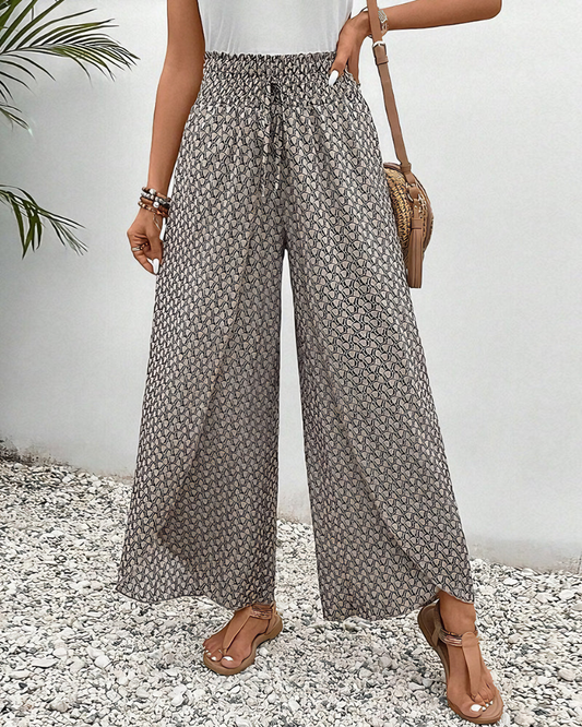 Evelyn™ | Flowy Wide-Leg Trousers