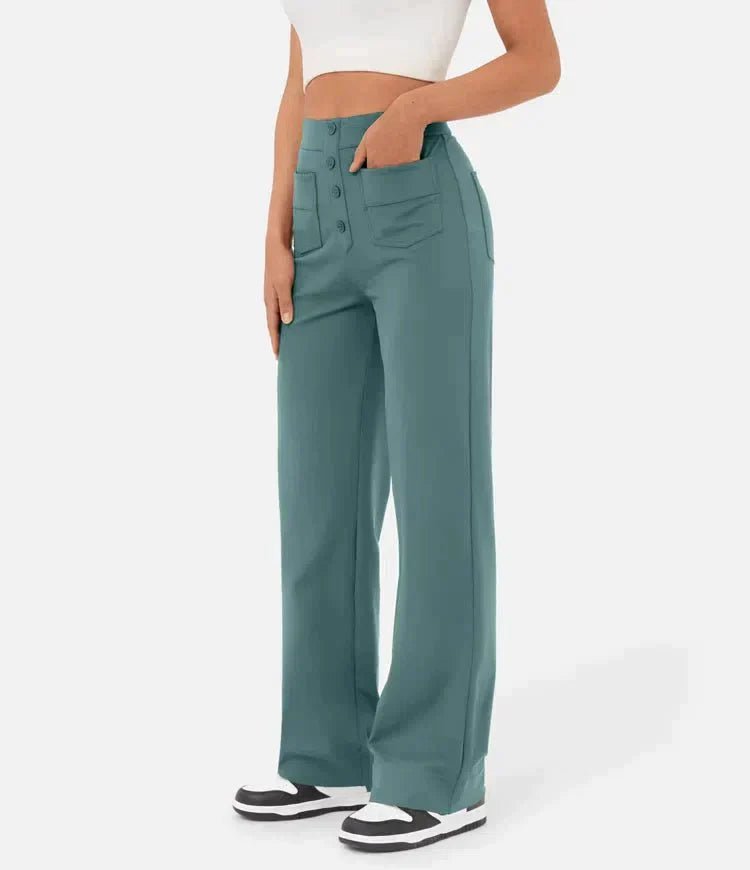 Penelope™ - High-Waisted Casual Pants