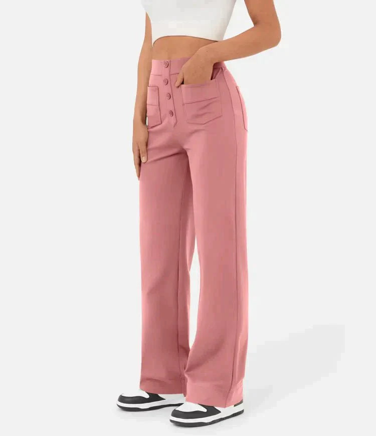 Penelope™ - High-Waisted Casual Pants