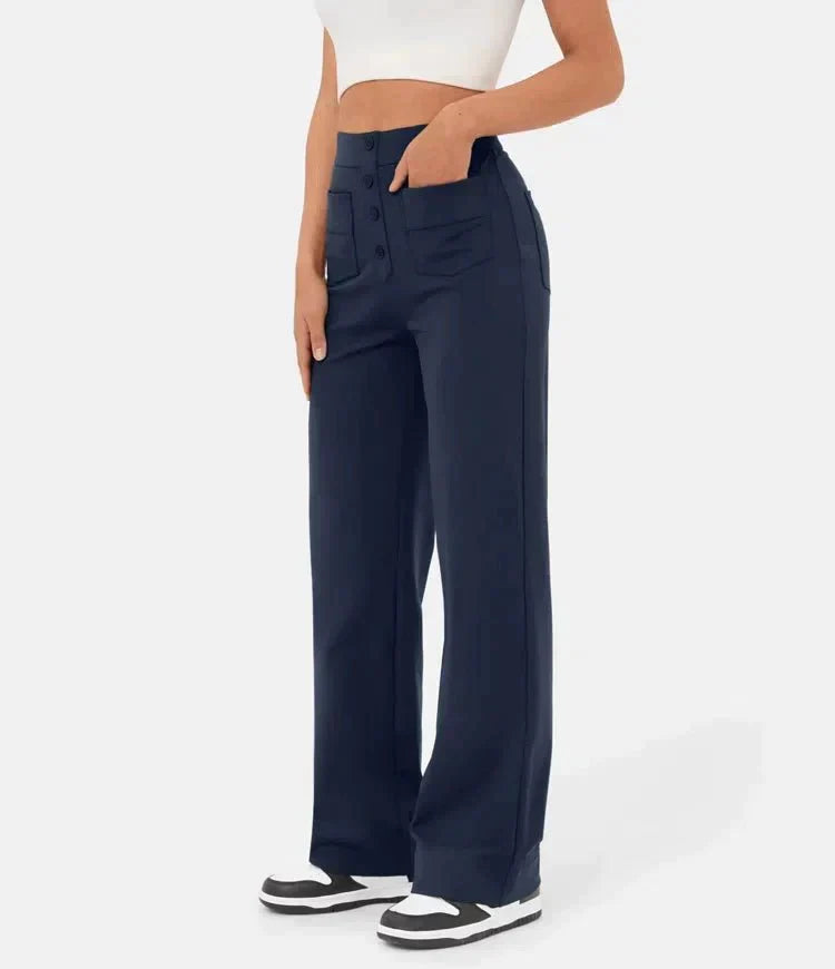 Penelope™ - High-Waisted Casual Pants