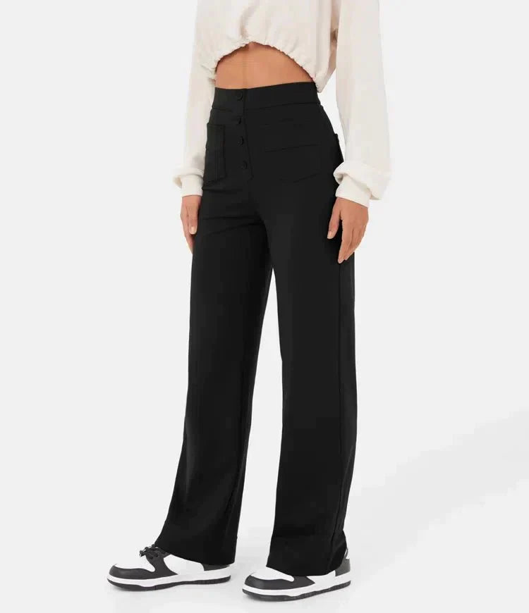 Penelope™ - High-Waisted Casual Pants