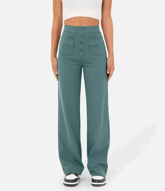 Penelope™ - High-Waisted Casual Pants