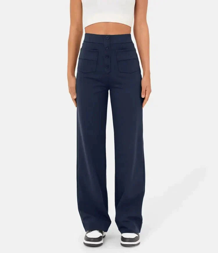 Penelope™ - High-Waisted Casual Pants