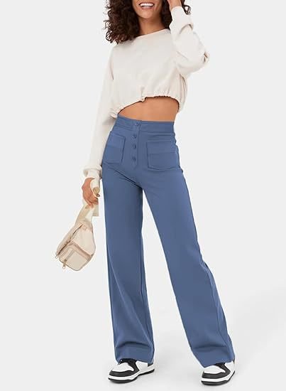 Penelope™ - High-Waisted Casual Pants