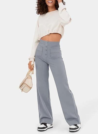 Penelope™ - High-Waisted Casual Pants